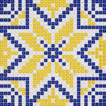 Azulejos 1 - crystal art by Julia Roshkow