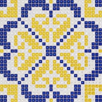 Azulejos 2 - crystal art by Julia Roshkow